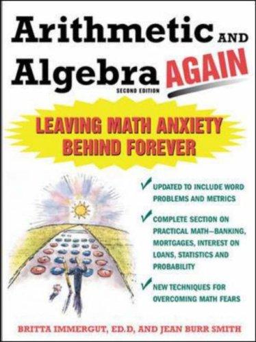 Cover for Arithmetic and algebra-- again