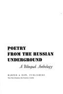Cover for Poetry from the Russian underground
