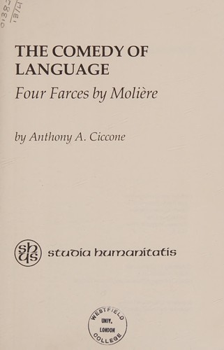 Cover for The comedy of language
