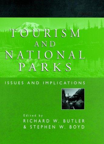 Cover for Tourism and National Parks 