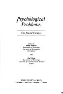 Cover for Psychological problems
