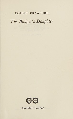 Cover for The badger's daughter