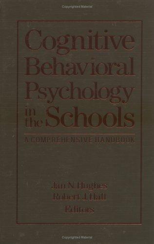 Cover for Cognitive-Behavioral Psychology in the Schools