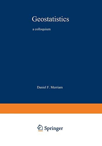 Cover for Geostatistics