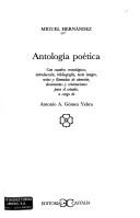Cover for Antología poética