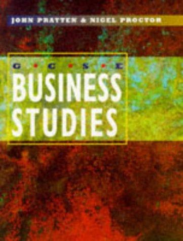 Cover for Gcse Business Studies (Tudor Business Publishing)
