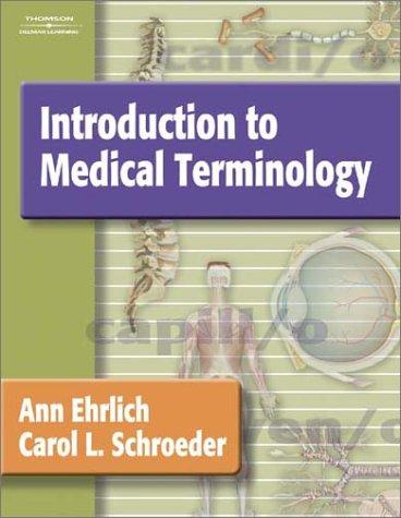 Cover for Introduction to medical terminology