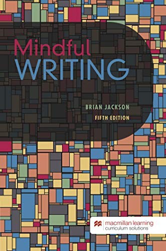 Cover for Mindful Writing