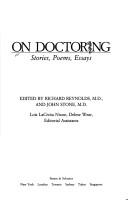 Cover for On Doctoring