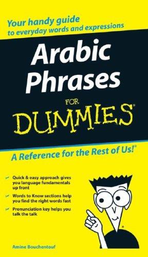 Cover for Arabic Phrases For Dummies