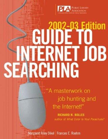 Cover for Guide to Internet Job Searching, 2002-2003