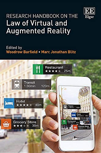 Cover for Research Handbook on the Law of Virtual and Augmented Reality