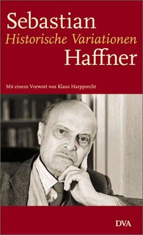 Cover for Historische Variationen.