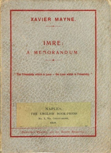 Cover for Imre