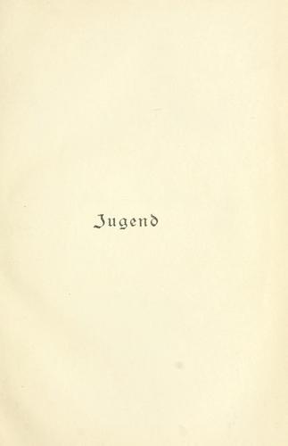 Cover for Jugend