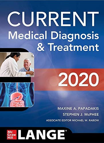 Cover for CURRENT Medical Diagnosis and Treatment 2020