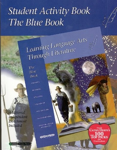 Cover for Blue Student Activity Book (Learning Language Arts Through Literature)