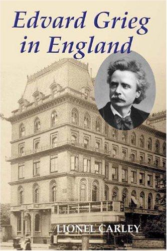 Cover for Edvard Grieg in England