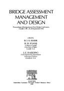 Cover for Bridge Assessment Management and Design