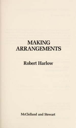 Cover for Making arrangements