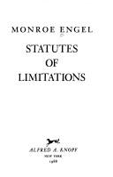 Cover for Statutes of limitations