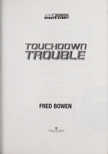 Cover for Touchdown trouble
