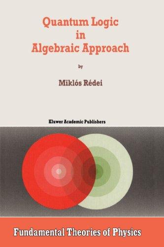 Cover for Quantum Logic in Algebraic Approach