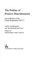 Cover for politics of positive discrimination