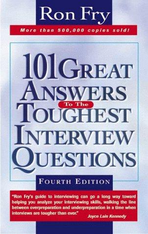Cover for 101 great answers to the toughest interview questions