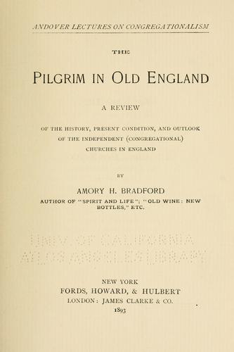 Cover for The Pilgrim in Old England