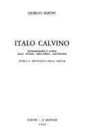 Cover for Italo Calvino