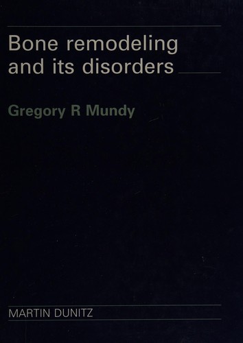 Cover for Bone remodeling and its disorders