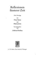 Cover for Reflexionen finsterer Zeit