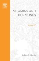 Cover for Vitamins and hormones