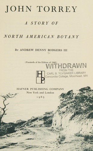 Cover for John Torrey