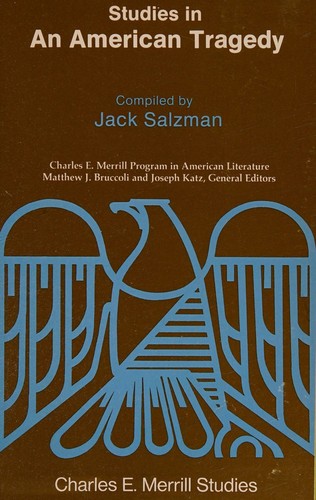 Cover for The Merrill studies in An American tragedy