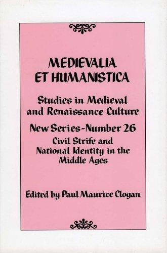 Cover for Medievalia et Humanistica, No. 26