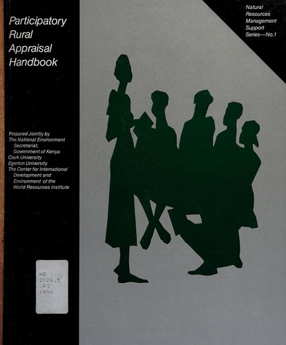 Cover for Participatory rural appraisal handbook