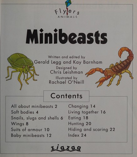 Cover for Minibeasts
