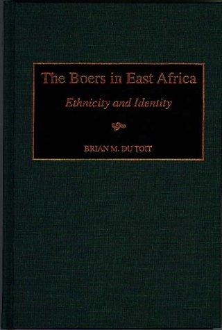 Cover for The Boers in East Africa