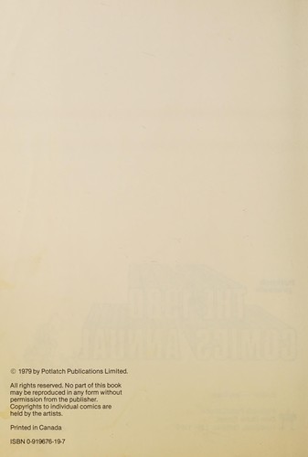 Cover for The 1980 comics annual