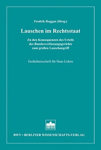Cover for Lauschen im Rechtsstaat