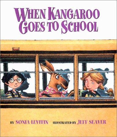 Cover for When Kangaroo goes to school