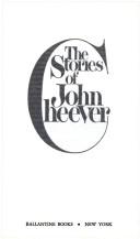 Cover for Stories of J. Cheever