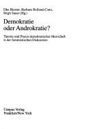 Cover for Demokratie oder Androkratie?
