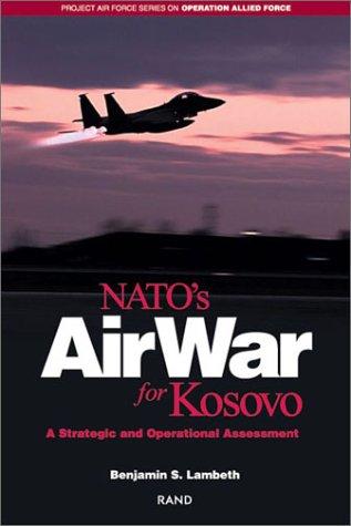 Cover for NATO's air war for Kosovo
