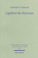 Cover for Lightfoot the historian