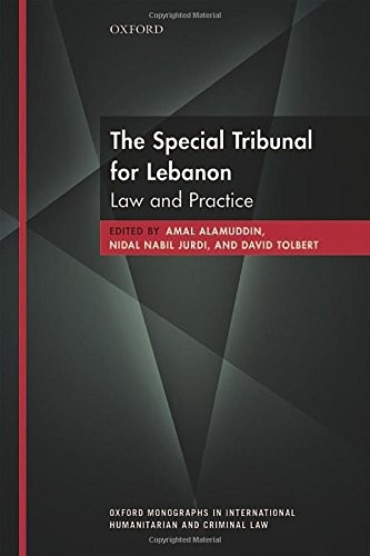 Cover for Special Tribunal for Lebanon