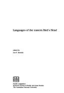 Cover for Languages of the eastern Bird's Head