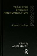 Cover for Teaching English pronunciation